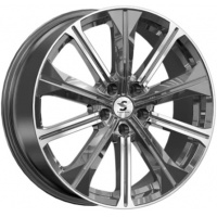 7*19 5*114,3 ET40 64,1 K&K KP-013 Diamond-gloss-graphite