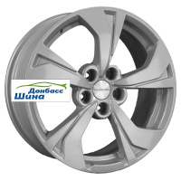 7*17 5*108 ET33 60,1 Khomen Wheels KHW1724 (Exeed LX) F-Silver