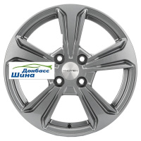 6*15 4*100 ET50 60,1 Khomen Wheels KHW1502 (Vesta) Gray