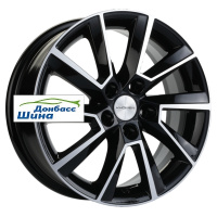 6*15 5*100 ET40 57,1 Khomen Wheels KHW1507 (Polo) Black-FP