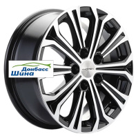 6,5*16 5*108 ET50 63,3 Khomen Wheels KHW1610 (Focus) Black-FP