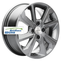 6*15 4*98 ET36 58,6 Khomen Wheels KHW1501 (Lada Granta) Gray