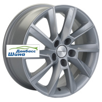 6*15 5*100 ET40 57,1 Khomen Wheels KHW1507 (Polo) F-Silver