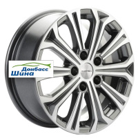 6,5*16 5*108 ET50 63,3 Khomen Wheels KHW1610 (Focus) Gray-FP
