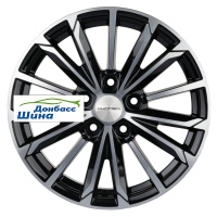 6,5*16 5*112 ET39,5 66,6 Khomen Wheels KHW1611 (Actyon) Black-FP