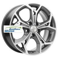 7*17 5*114,3 ET37 66,5 Khomen Wheels KHW1702 (Jolion) Gray-FP