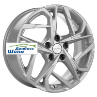 7*17 5*108 ET40 54,1 Khomen Wheels KHW1716 (Jac/Москвич 3) F-Silver