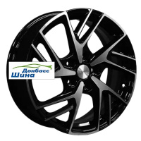6,5*17 5*114,3 ET40 64,1 Khomen Wheels KHW1722 (Haval F7/F7x) Black-FP
