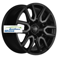 8*17 6*139,7 ET25 106,1 Khomen Wheels KHW1723 (LC Prado/Lexus GX) Black