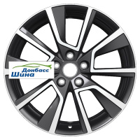 7*18 5*114,3 ET38 67,1 Khomen Wheels KHW1802 (Outlander) Black-FP