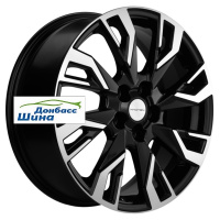 7*18 5*108 ET33 60,1 Khomen Wheels KHW1809 (OMODA C5) Black-FP