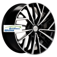 7*17 5*114,3 ET37 66,5 Khomen Wheels KHW1717 (Jolion) Black-FP
