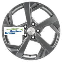 7*17 5*114,3 ET50 67,1 Khomen Wheels KHW1712 (CX-5/Seltos/Optima) Gray