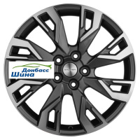 7*18 5*110 ET35 67,1 Khomen Wheels KHW1809 (Dongfeng 580/DFSK 500) Gray-FP