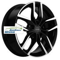 6,5*17 5*114,3 ET45 54,1 Khomen Wheels KHW1708 (Geely Coolray) Black-FP