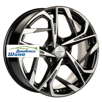 7*17 5*108 ET40 54,1 Khomen Wheels KHW1716 (Jac/Москвич 3) Black-FP