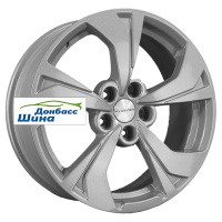 7*17 5*114,3 ET37 66,5 Khomen Wheels KHW1718 (Jolion) F-Silver