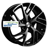 6,5*17 5*114,3 ET45 54,1 Khomen Wheels KHW1722 (Coolray) Black-FP