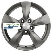 6*15 5*100 ET43 57,1 Khomen Wheels KHW1504 (Fabia) G-Silver