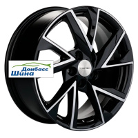 7*17 5*108 ET40 54,1 Khomen Wheels KHW1714 (Jac/Москвич 3) Black-FP