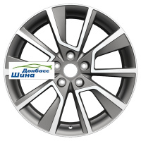 7*18 5*114,3 ET35 60,1 Khomen Wheels KHW1802 (Changan/Geely/Lexus/Suzuki/Toyota) Gray-FP