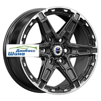 8*18 6*139,7 ET36 100,1 K&K Дистрикт (КС1159) черный бриллиант