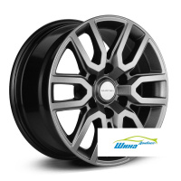 8*17 6*139,7 ET36 100,1 KHOMEN WHEELS 1723 Grey_FP