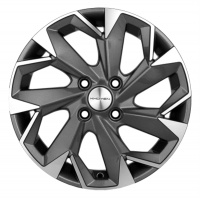 6*15 4*98 ET35 58,6 Khomen Wheels KHW1508 Gray-FP