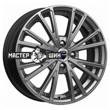 Диск литой 6*16 4*100 ET41 60,1 K&K Меандр-ориг. дарк-платинум в Луганске - 1