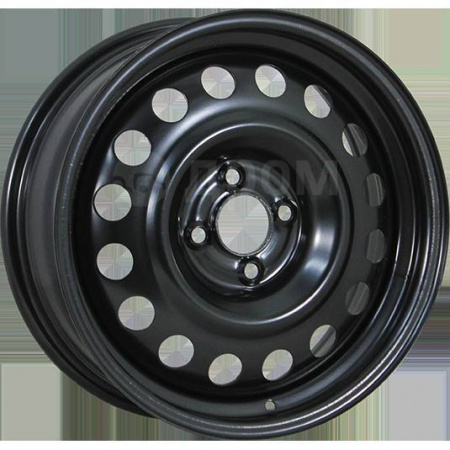 Диск штампованный 6,0*16 4*100 ET36 60,1 TREBL X40032P Black в Луганске - 1