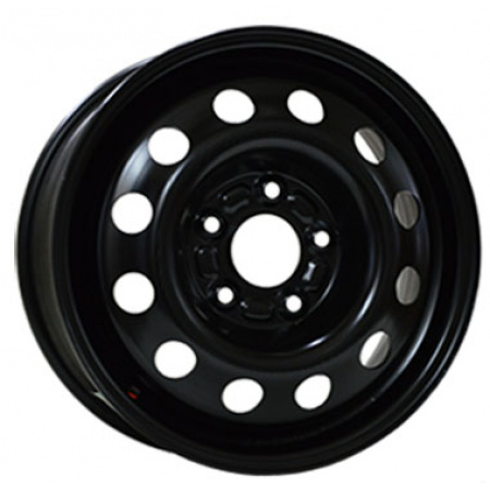 Диск штампованный 6,5*16 5*100 ET55 56,1 TREBL 9565T Black в Луганске - 1