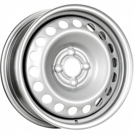 Диск штампованный 6,5*16 4*100 ET50 54,1 ТЗСК Hyundai Silver в Луганске - 1