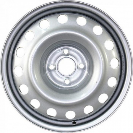 Диск штампованный 7,0*17 5*114,3 ET45 66,1 TREBL X40053 Silver в Луганске - 1