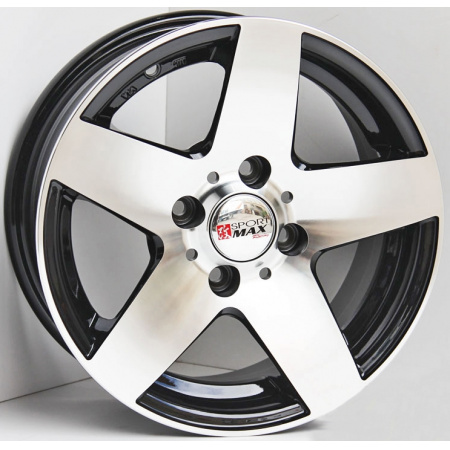 Диск литой 6.0*14 4*100 ET35 67,1 Sportmax Racing SR-265 BP в Луганске - 1