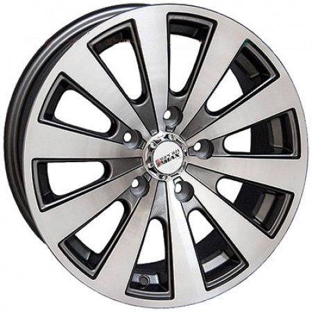 Диск литой 6.5*15 4*114,3 ET38 67,1 Sportmax Racing SR-252 LGMP в Луганске - 1