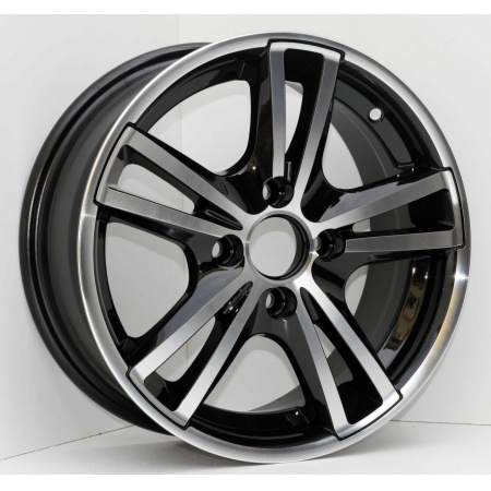 Диск литой 6.5*15 5*112 ET38 67,1 Sportmax Racing SR-236 BP в Луганске - 1
