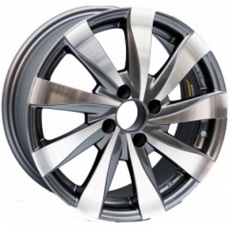 Диск литой 6.5*15 5*112 ET38 67,1 Sportmax Racing SR-465 GSP в Луганске - 1