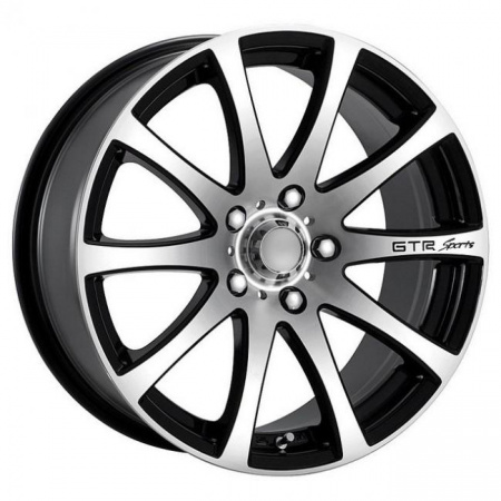 Диск литой 7.5*17 5*114,3 ET38 67,1 Sportmax Racing SR-3114Z BP в Луганске - 1