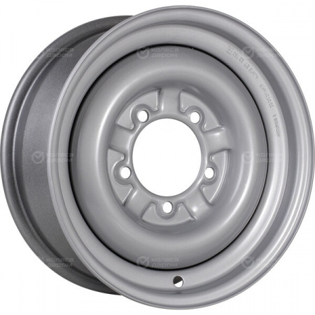 Диск штампованный 6,0*15 5*139,7 ET22 108,6 Accuride UAZ Silver в Луганске - 1