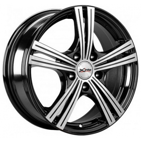 Диск литой 6,5*16 5*100 ET38 57,1 X'trike X-112 BK/FP в Луганске - 1