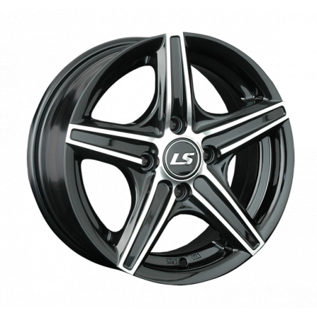 Диск литой 6,5*15 4*100 ET38 73,1 LS LS 372 BKF в Луганске - 1