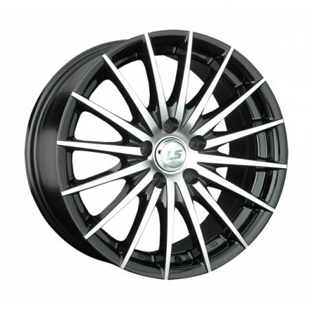 Диск литой 7*16 5*114,3 ET40 73,1 LS LS 367 BKF в Луганске - 1