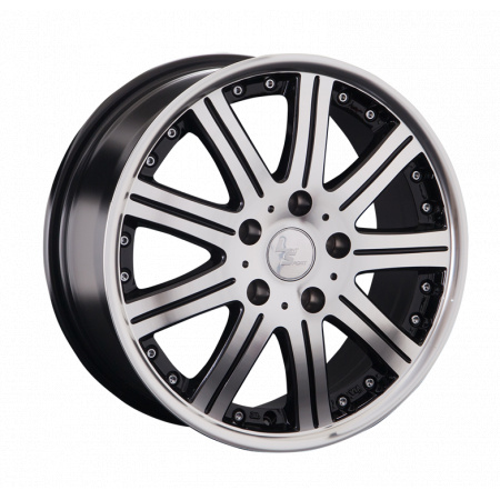 Диск литой 6*16 4*100 ET40 73,1 LS LS 826 BKF в Луганске - 1