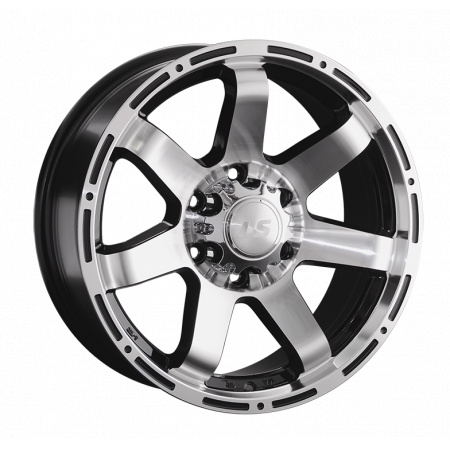 Диск литой 7,5*17 6*139,7 ET25 106,1 LS LS 1289 BKF в Луганске - 1