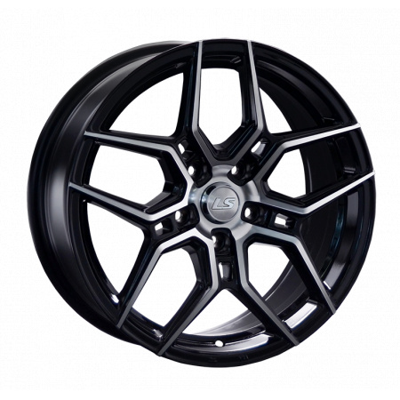 Диск литой 8*18 5*112 ET40 66,6 LS LS 1266 BKF в Луганске - 1