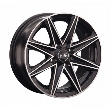 Диск литой 6,5*15 4*100 ET40 73,1 LS LS 363 BKF в Луганске - 1