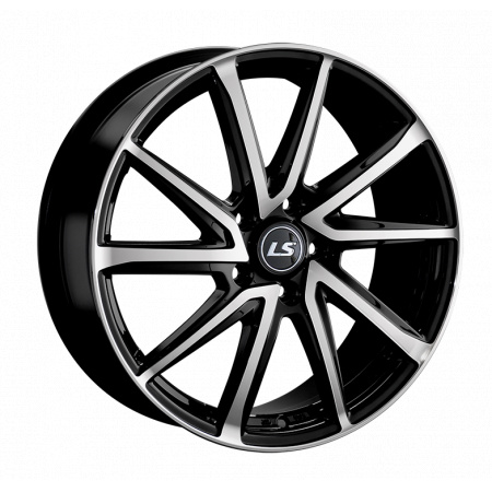 Диск литой 7*17 5*100 ET55 56,1 LS LS 1290 BKF в Луганске - 1