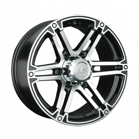 Диск литой 8*17 6*139,7 ET25 106,1 LS LS 473 BKF в Луганске - 1