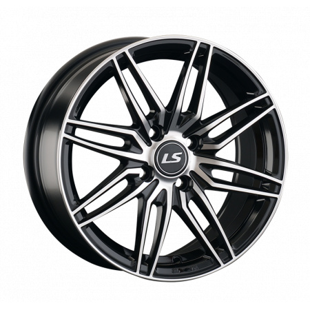 Диск литой 6,5*15 4*100 ET40 73,1 LS LS 832 BKF в Луганске - 1