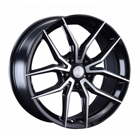 Диск литой 8*18 5*112 ET35 66,6 LS LS 1242 BKF в Луганске - 1
